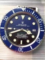 Stainless Steel D-Blue Rolex Deepsea Dweller Wall Clock / Replica Rolex Clock